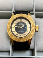 Invicta Pro Diver Model 14835 Gold Men's Watch Quartz - With Papers