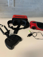 Virtual reality remote control racing car
