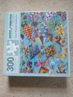 SEALED 300 pc. PUZZLES: KITES, PEACOCK, each