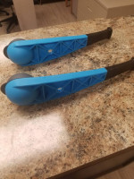 Sharper Image snowball thrower maker (blue) plastic pair (2)