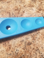 Sharper Image snowball thrower maker (blue) plastic pair (2)