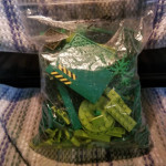 Lego bricks parts Bulk Green by the pound 1 pound bulk assorted