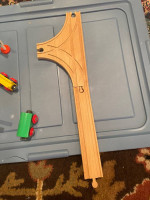 Wooden Rail Train Set
