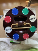Poker Chip Caddy Carousel