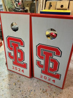 Spring Lake High School cornhole game