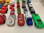 Lots of 30 mixed toy cars diecast, plastic,airplane,train