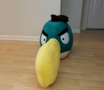 Green Toucan Angry Birds Jumbo Plush Stuffed Animal (WITH SOUND)
