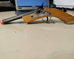 Hex Double Barrel Toy Pistol