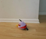 Purple Chuck Angry Birds Space Plush Stuffed Animal (WITH SOUND)