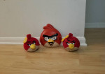 Angry Birds Red Girl Bird Plush Stuffed Animal Toys