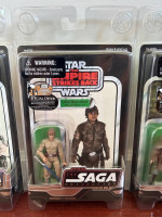 Star Wars The Saga Collection Luke Skywalker, Han Solo, Princess Leia