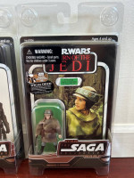 Star Wars The Saga Collection Luke Skywalker, Han Solo, Princess Leia