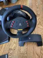 Logitech Momo Racing Force Feedback Wheel with Pedals