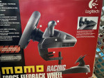 Logitech Momo Racing Force Feedback Wheel with Pedals