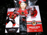Chicago Blackhawks Christmas Duncan Keith On A Wreath 2017 Plush Toy