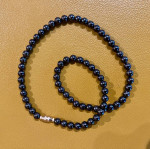 Hematite Bead Choker Necklace…🌷