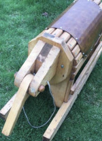 Wooden Ride On Elephant Toy