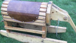Wooden Ride On Elephant Toy