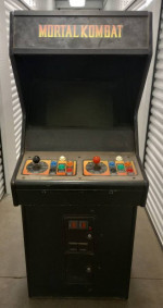 Mortal Kombat Coin Operated Arcade Game.