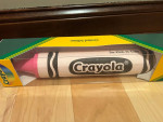 Giant Crayola bank and Crayon