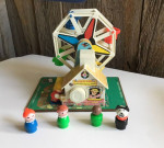 Ferris Wheel 🎡 Fisher Price Musical 1966 With Little People Works Com