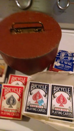 Gambling: chips and cards