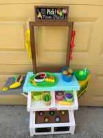Kids farm stand
