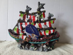 NEW Aquarium Pirate Ship SKULLS Ornament / deco / Craft / Terrarium