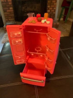 Our Generation Toy Refrigerator 16” x 6” x 6.5”