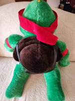1989 TMNT Large Raphael 22” Plush Teenage Mutant Ninja Turtle