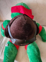 1989 TMNT Large Raphael 22” Plush Teenage Mutant Ninja Turtle
