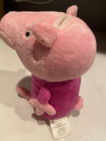 Peppa Pig Plush Piggy Bank