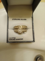 New 1/2ct diamond bridal ring