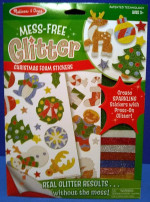 One Package of Melissa & Doug Mess-Free Glitter