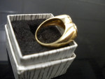 14k gold ring w/diamonds NEW