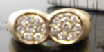 14k gold ring w/diamonds NEW