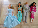 Barbies, outfits, and accessories!