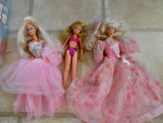 Barbies, outfits, and accessories!