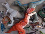 Large lot of Jurassic Park Dinosaur Figures and Vehicles Some Vintage