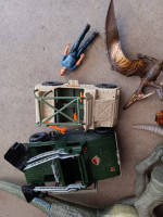 Large lot of Jurassic Park Dinosaur Figures and Vehicles Some Vintage