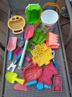 Lot of Sand  Toys