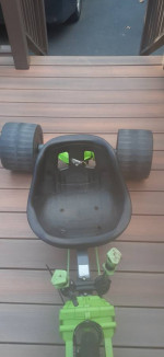 Huffy Green Machine drifting trike