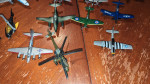 15 Vintage Metal Diecast Planes