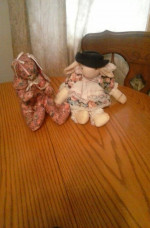 Bunny Doll ,Handmade.