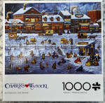 8 Jigsaw Puzzles- 6 Charles Wysocki, 2 Springbok