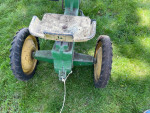 Vintage toy pedal car John Deere Ertl model 520