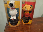 2004 Family Guy Stewie and Brian 5" Talking Lot (2)