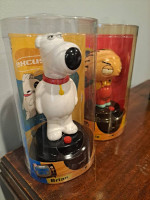 2004 Family Guy Stewie and Brian 5" Talking Lot (2)