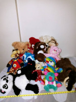 Stuffed Plush Animal Toy Teddy Bear Dog Monkey Bunny Giraffe +