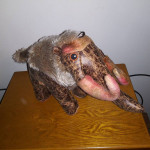 Prehistoric Whooly Mammoth Mastodon Stuffed Animal Plush Toy
